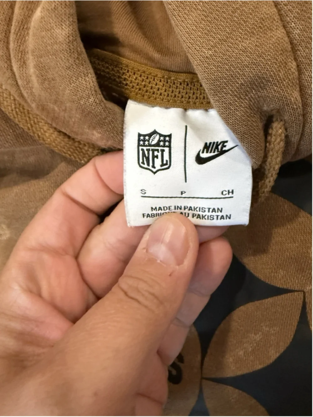 Nike Sweatshirt Size S Pittsburgh Steelers Salute to Service Brown Hoodie 2023
